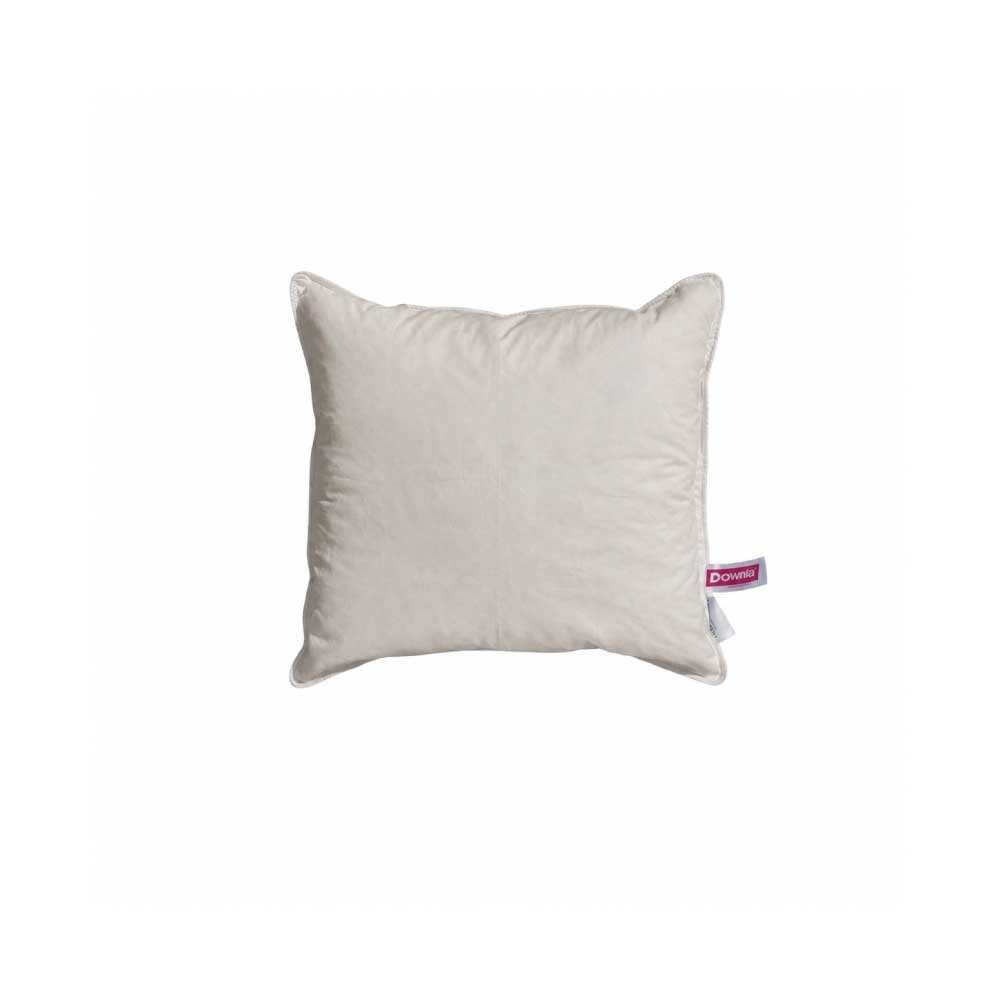 Perna Avira 40x40 cm – 10% Puf și 90% Pene de Rață, Alb Domisa