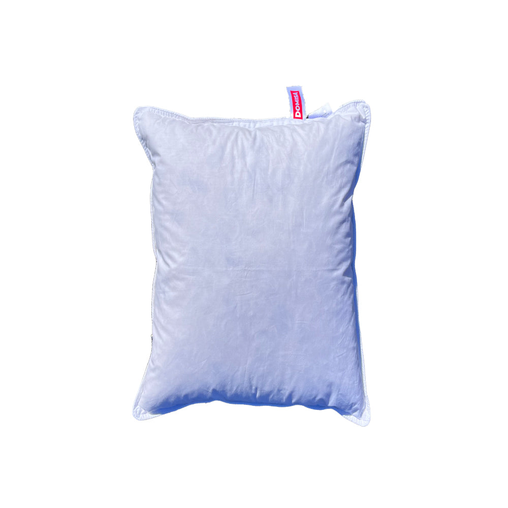 Kissen 40x40 cm Serene mit 90 % Daunen und 10 % Gänsefedern, Weiß
