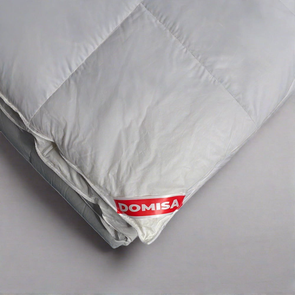 Pilota de Vară Ovia 200x220 cm – 15% Puf și 85% Pene de Gâscă, Alb