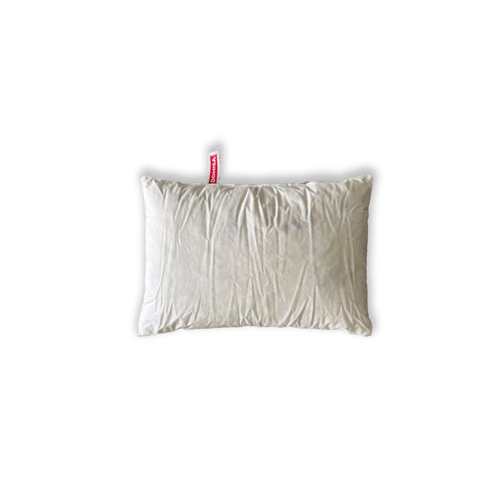 Perna copii sa nu transpire 30x45 cm, 100% bumbac, puf și pene de gâscă, ideală pentru somn sănătos