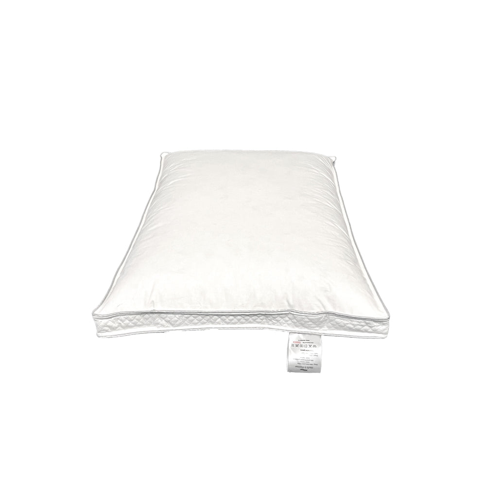 Perna Domisa Celeste 50x70 cm, 3 camere, bordură 4 cm, moale, respirabilă și anti-acarieni