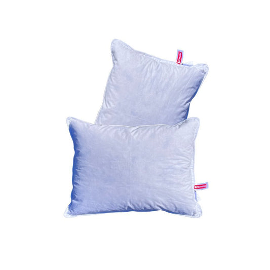 Set 2 perne 50x70 cm, albe, cu umplutură din puf și pene de gâscă, moale și confortabil