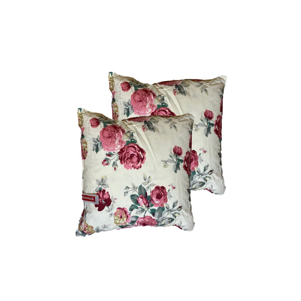 Set 2 perne elegante 70x70 cm, Colecția Romana, umplutură din puf și pene de gâscă