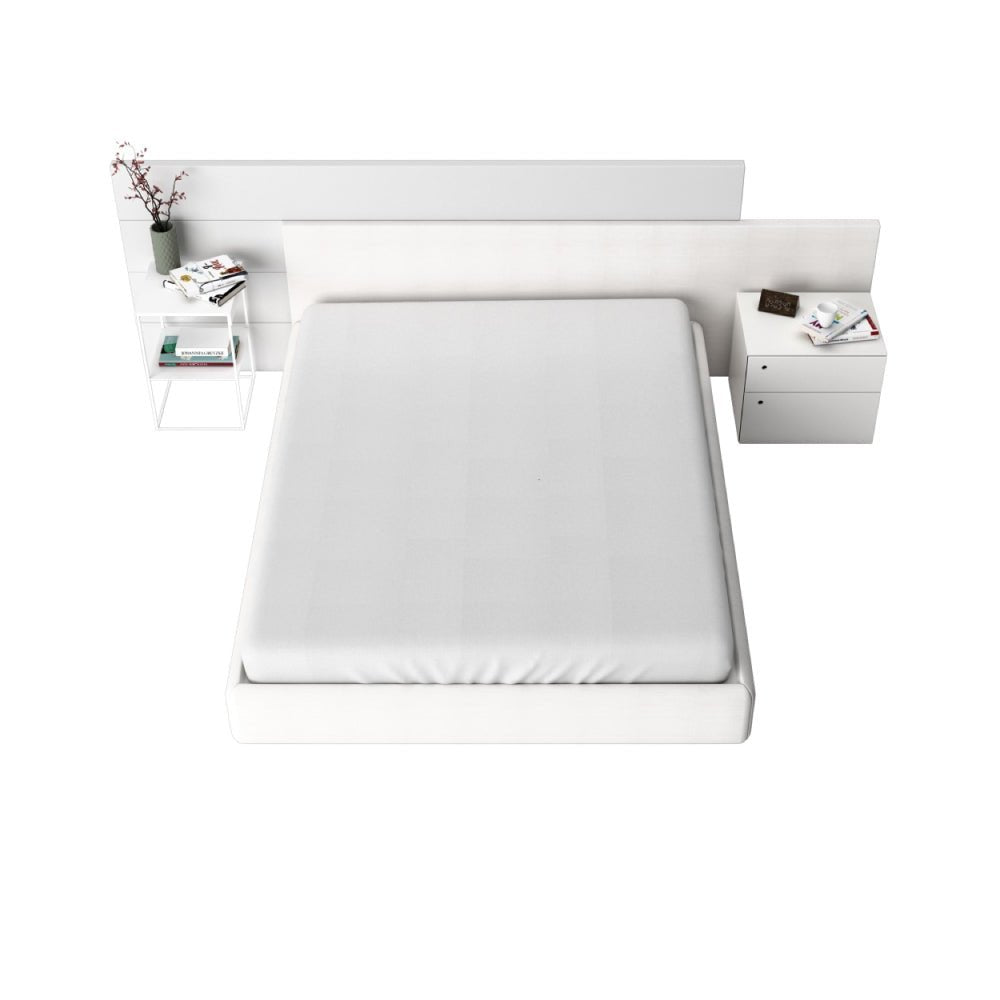 Cearceaf pentru orice pat cu elastic Jersey lycra, 180gr/mp, alb , 1, Gecor