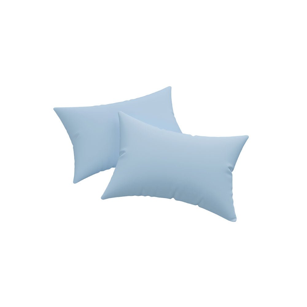 Lenjerie de pat jersey, cu fermoar, 115 gr/mp, azur, 21, 100% bumbac, Gecor - Domisa
