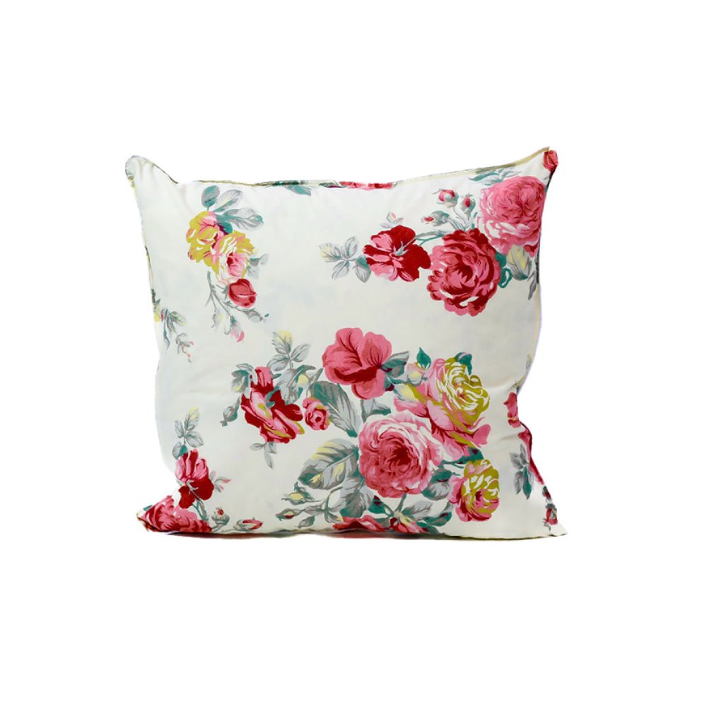 Perna cu imprimeu Romana, 70x70 din puf si pana de gasca - Domisa