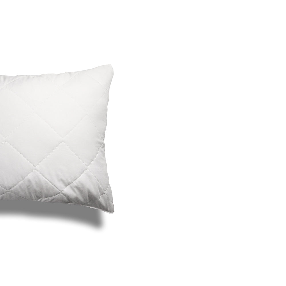 Perna antialergică Hipomed Gecor, albă, confort cervical și susținere terapeutică