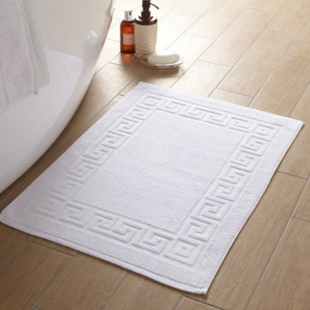 Prosop de picioare model grecesc 50x 70 cm, Gecor, Alb 600 gr/mp - Domisa