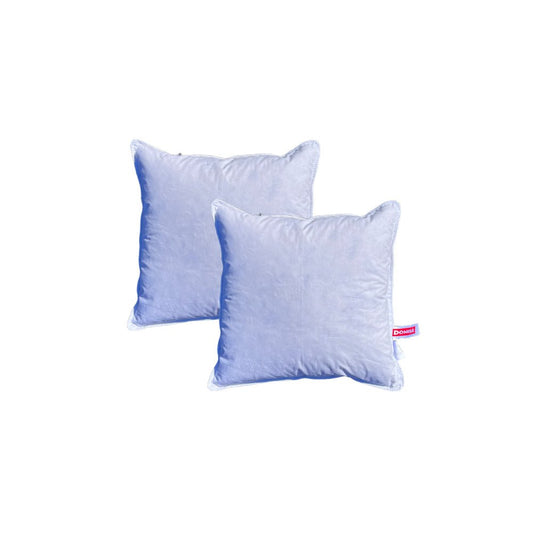 Set 2 perne Domisa 40x40 cm, puf și pene de gâscă, confortabile și respirabile pentru somn odihnitor