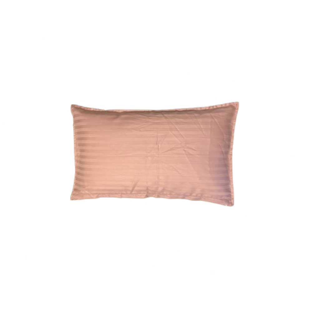 Fata de perna de copii roz cu dungi 30x50 bumbac