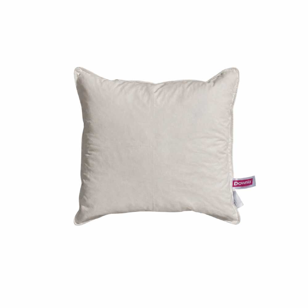 Perna Avira 70x70 cm – 10% Puf și 90% Pene de Rață, Alb Domisa