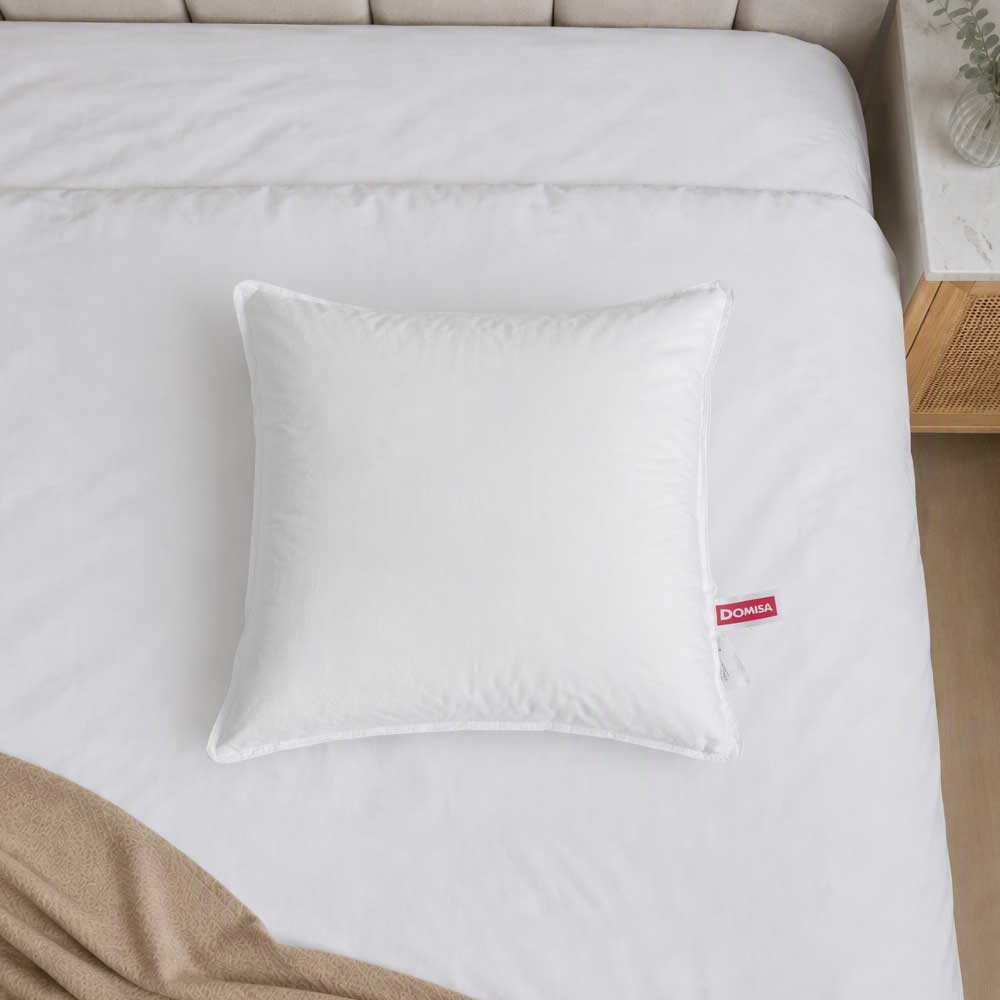 Perna 50x50cm Diara cu 40% puf si 60% pene de gasca , Alb Domisa