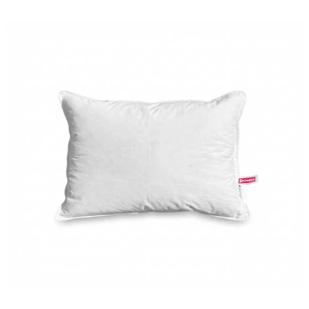 Perna Serene 50x80 cm, albă, cu umplutură premium din 90% puf și 10% pene de gâscă