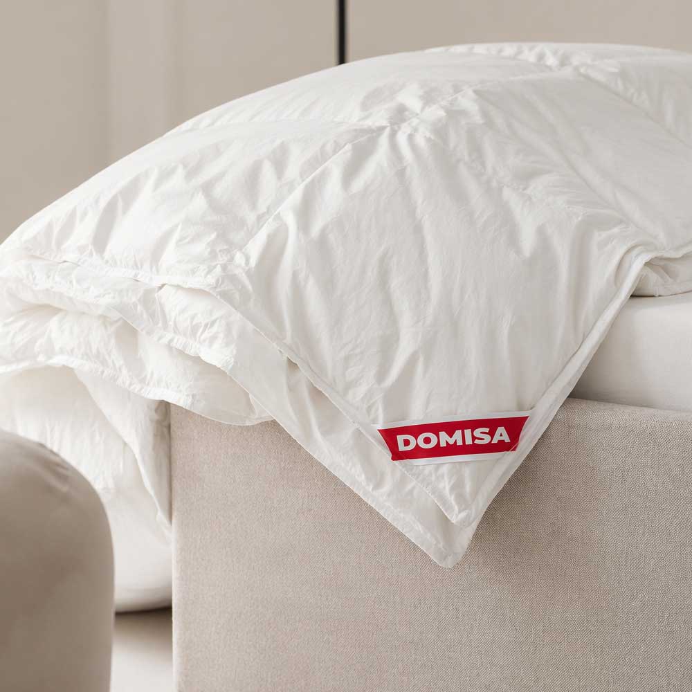 Pilota puf gasca copii Diara 100x140 cm, cu 40% puf si 60% pene de gasca Domisa