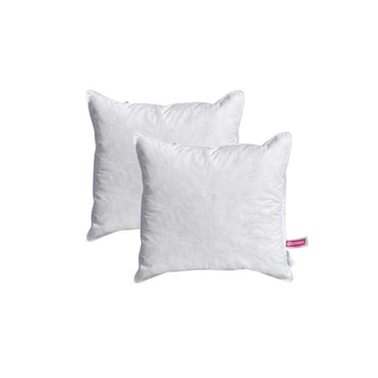 Set 2 perne Domisa 40x40 cm, puf și pene de gâscă, confortabile și respirabile pentru somn odihnitor