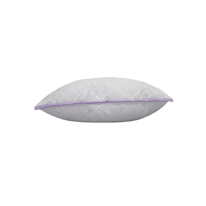 Perna matlasata microfibra cu Lavanda, Gecor, Alba - Domisa